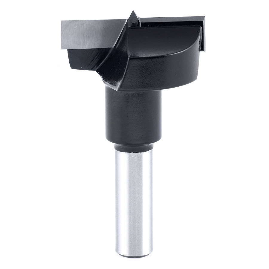 Amana EB-351 Carbide Tipped Economy Hinge Boring Bit R/H 35mm Dia x 57mm Long x 3/8 Shank