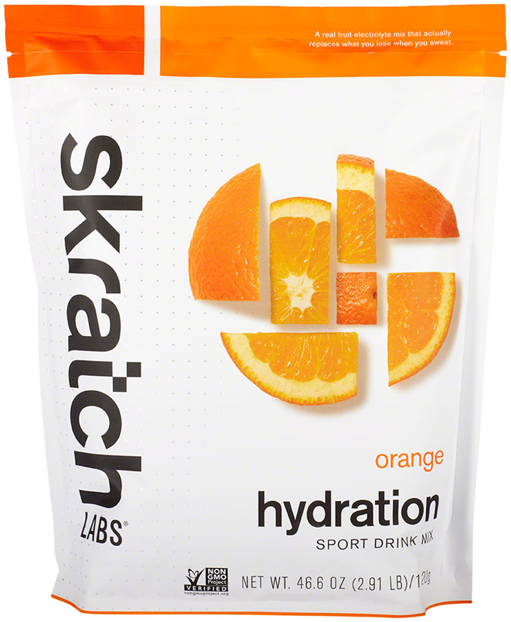 Skratch Labs Hydration Sport Drink Mix - Orange, 60-Serving Resealable Pouch