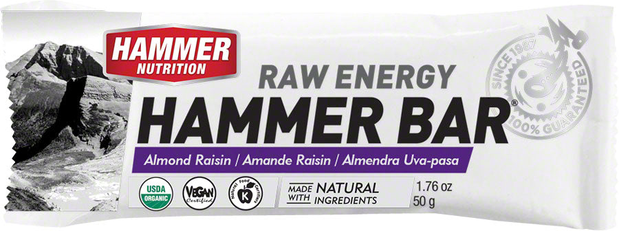 Premium Organic Hammer Energy Bars Collection - Gluten-Free, Non-GMO, Long-Lasting Performance, Organic Ingredients, No Added Sugars