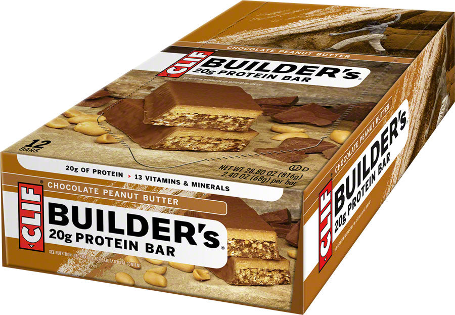 Premium Clif Builder's Protein Bars & Cookies — Natural, Plant-Based Recovery Snacks for Muscle Support, Rebuilding, and On-the-Go Nutrition