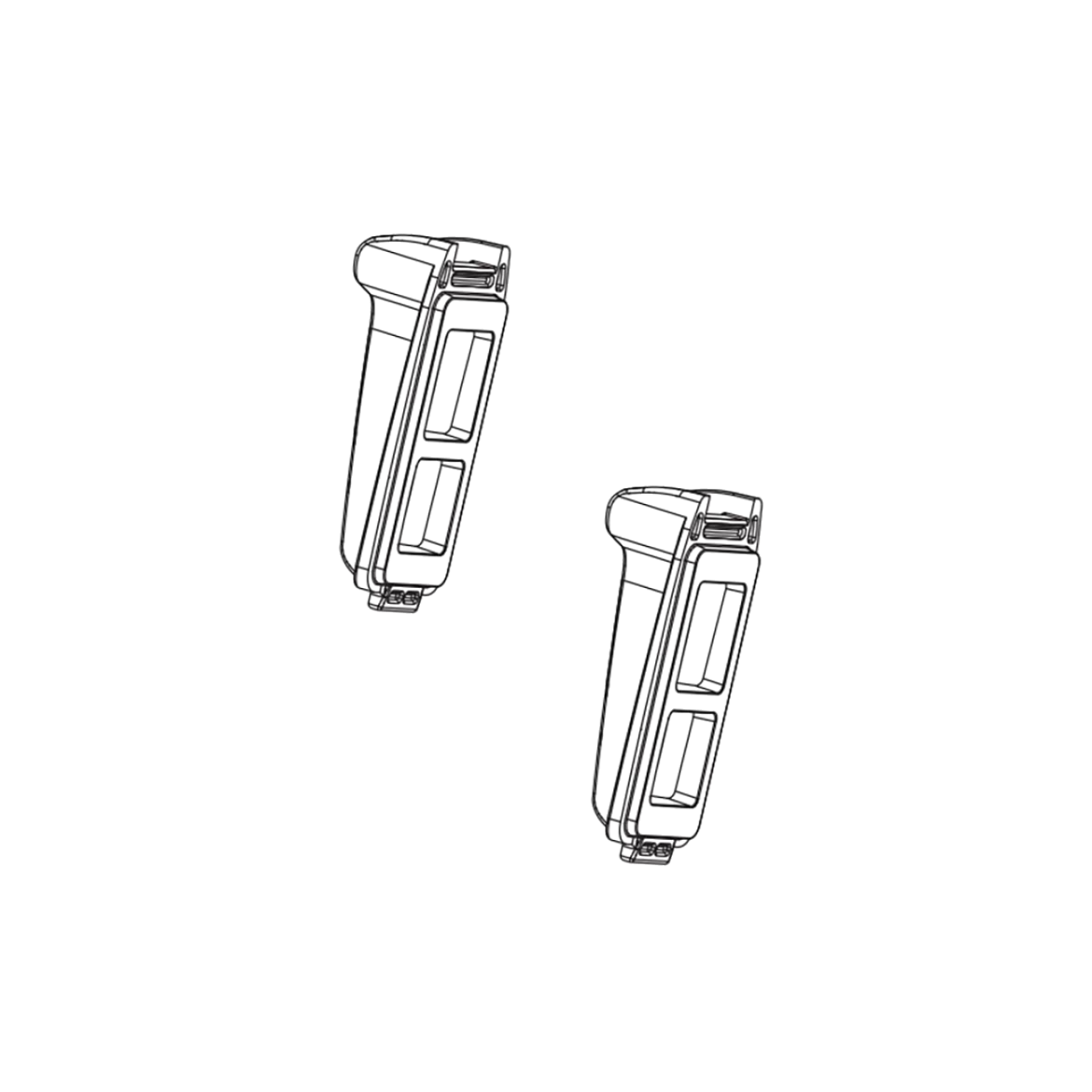 SRAM eTap & AXS Derailleur Battery Blocks with Contact Protectors Compatible with Front & Rear Systems