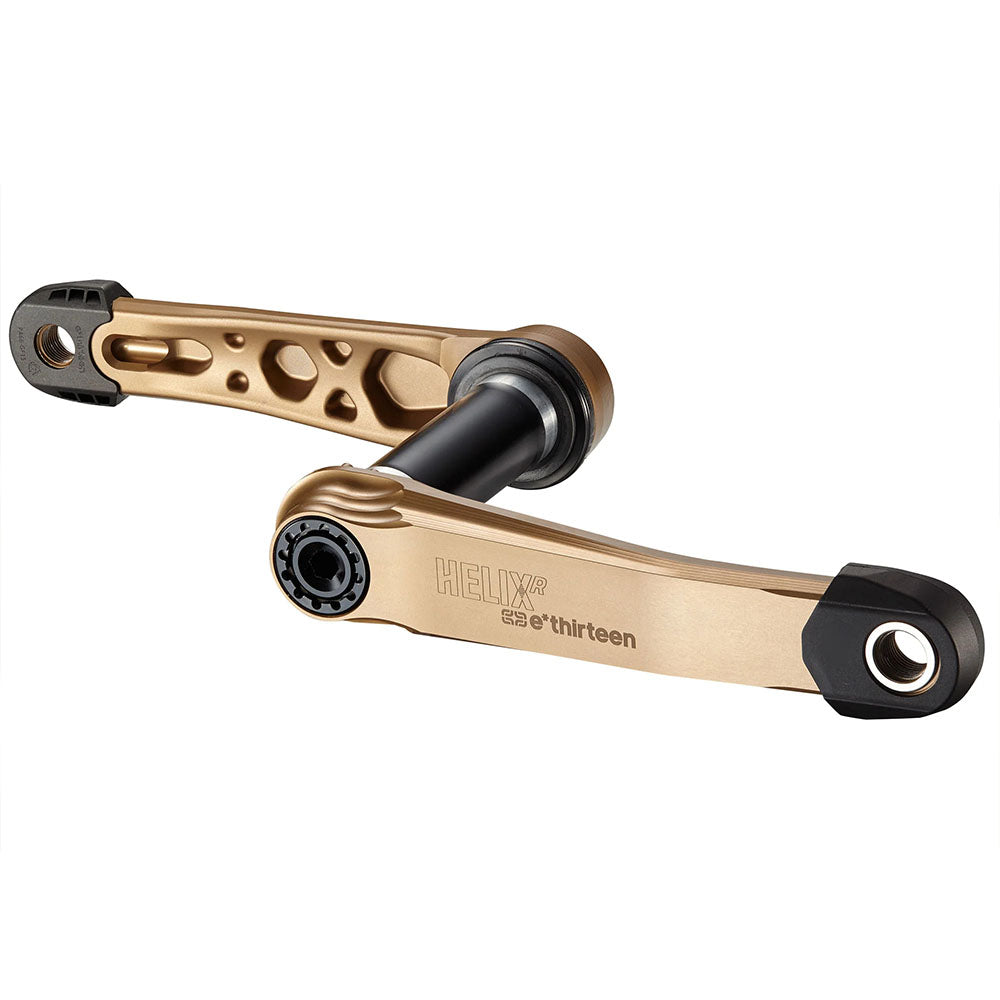 E*thirteen Helix R Cranksets – Lightweight Aluminum, 73mm BB, 30mm Spindle, Adjustable Chainline, Quick Connect Technology, Multiple Lengths & Colors