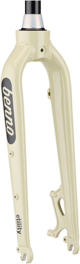Benno Boost Replacement Fork - Aluminum, 2020-2021, QR, 24", Post Mount, Bone
