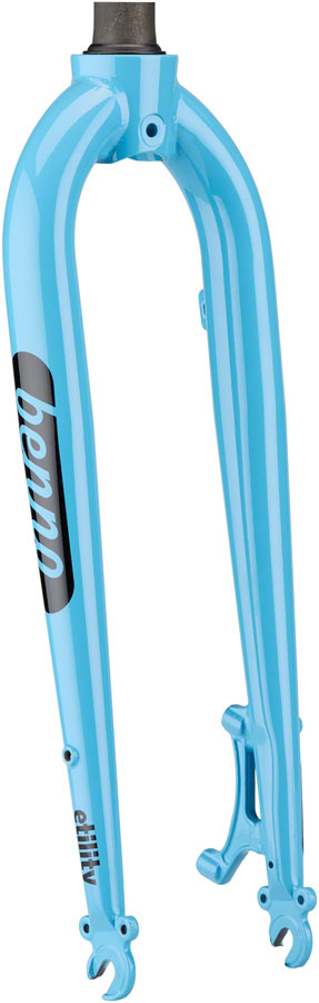 Benno eJoy Replacement Fork - Aluminum, 2021+, QR, 26", Post Mount, Niagara Blue