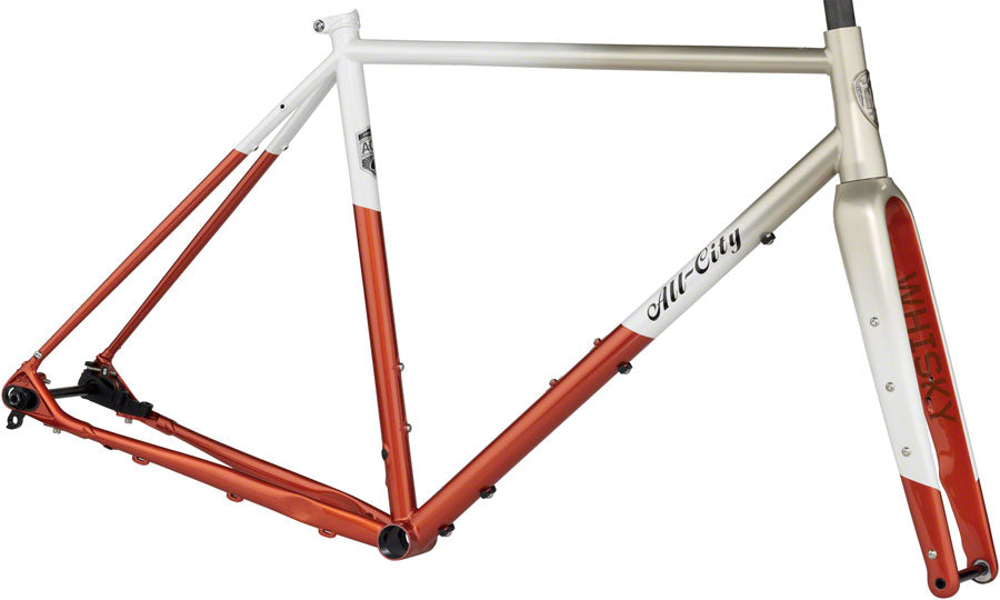 All-City Cosmic Stallion Frameset - 650b/700c, Steel, Toasted Marshmallow, 46cm