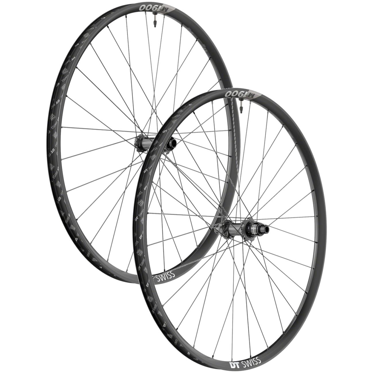 DT Swiss 27.5in MTB Front & Rear Wheel Bundle Alloy, Tubeless-Ready, Center Lock Disc, All-Mountain Performance