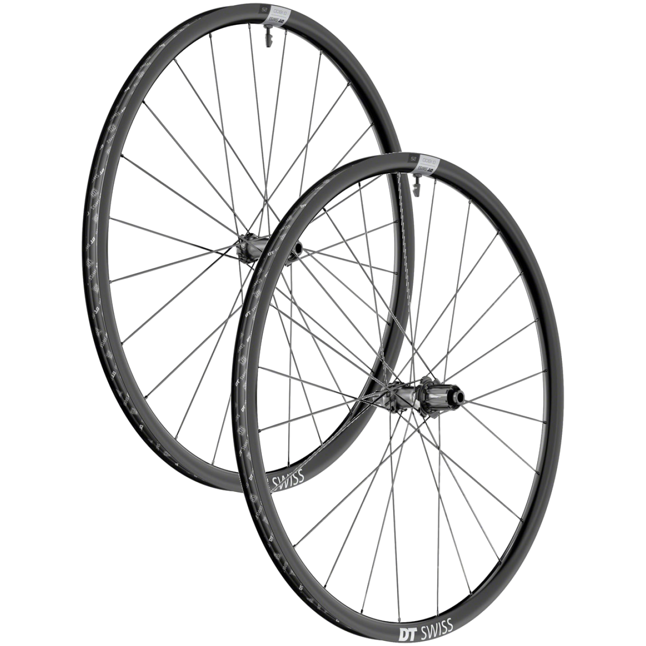 DT Swiss G 1800 Spline 25 Bike Wheel Set 700c Tubeless Ready, Center-Lock, Durable Alloy