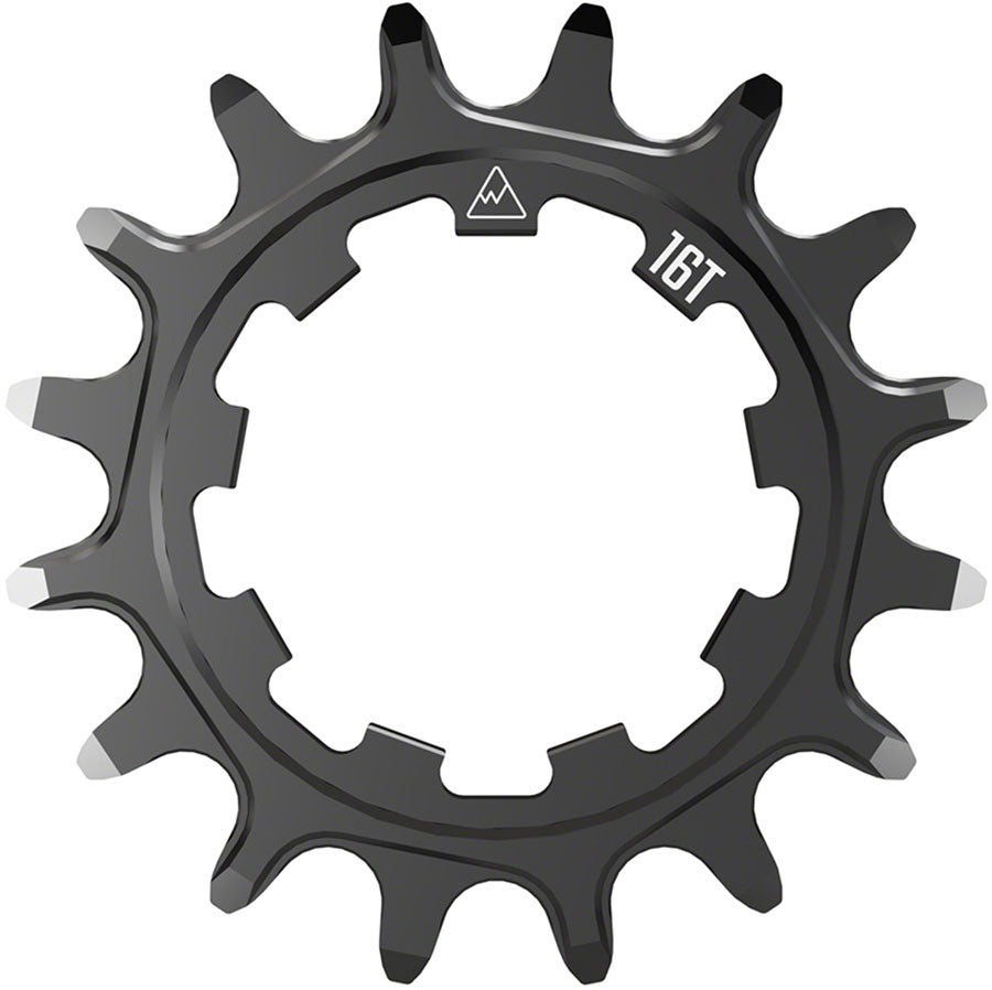 Wheels Manufacturing SOLO-SPEED Cog - 16t, Fits SOLO-SPLINE and SOLO-XD kits, Black