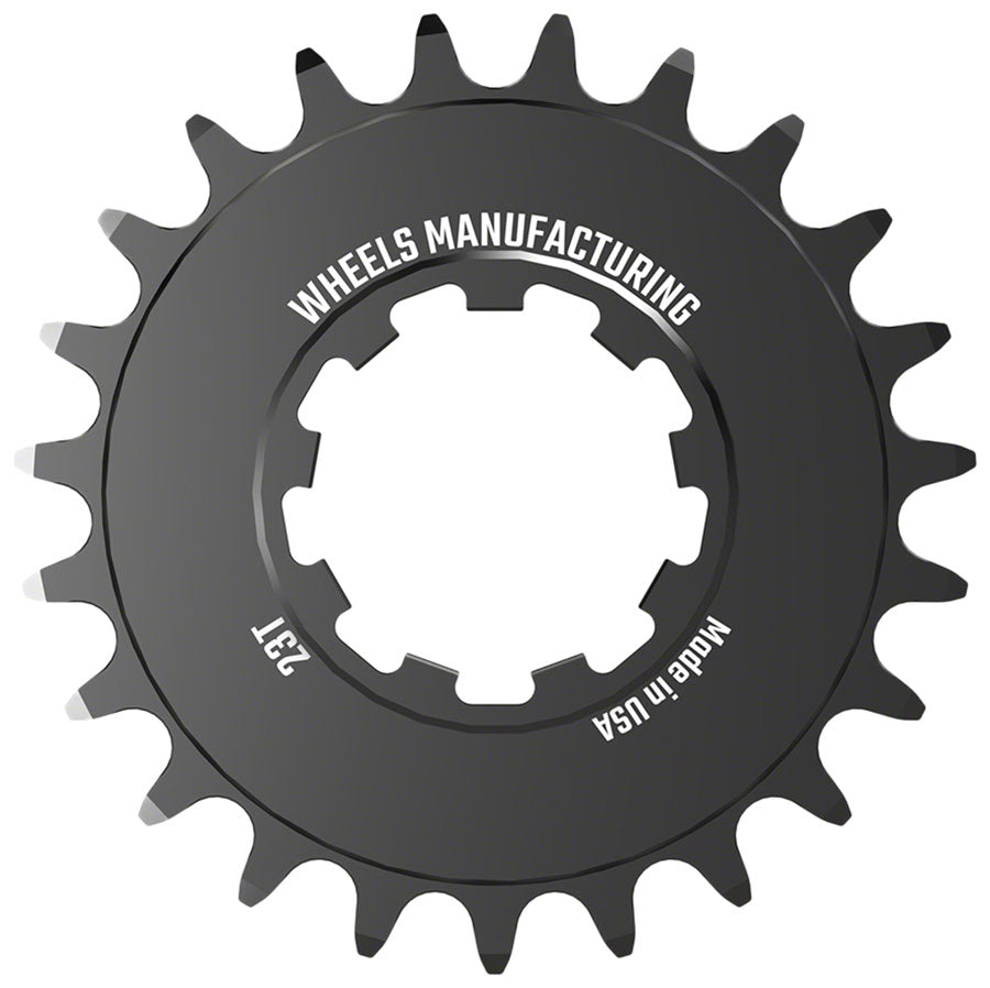 Wheels Manufacturing SOLO-SPEED Cog - 23t, Fits SOLO-SPLINE and SOLO-XD kits, Black