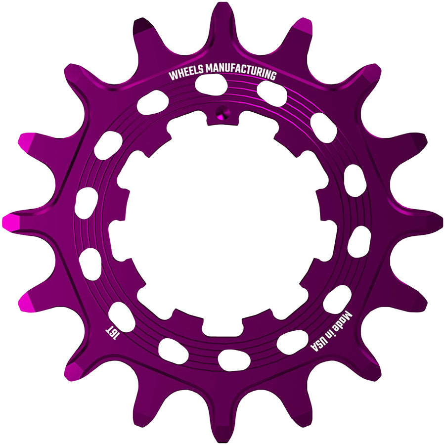 Wheels Manufacturing SOLO HG Cog - 16t, Fits SOLO-HG Kits, Purple