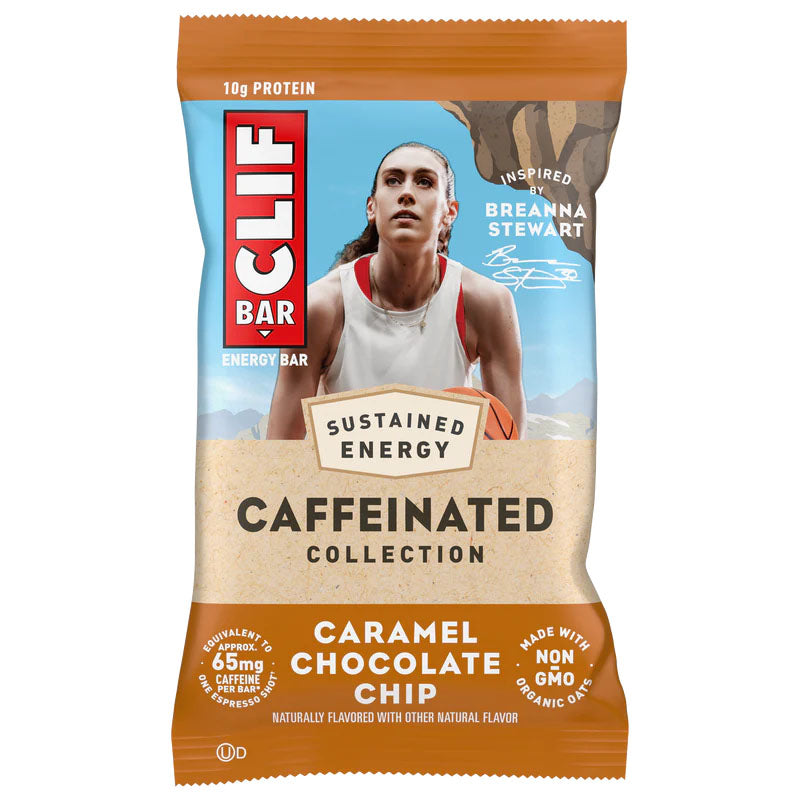 Clif Clif Bar, Caramel Chocolate Chip, 12/Count