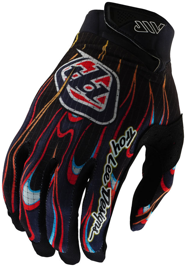 Troy Lee Designs Air Glove – Torched Black / Red, 2X-Large