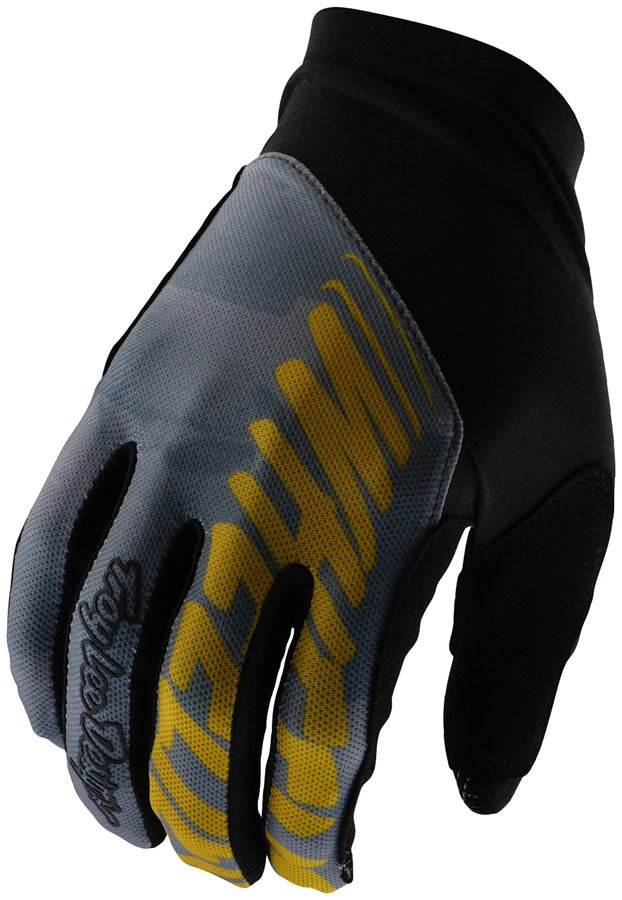 Troy Lee Designs Flowline Glove – Peace-Up Dark Cloud, X-Large