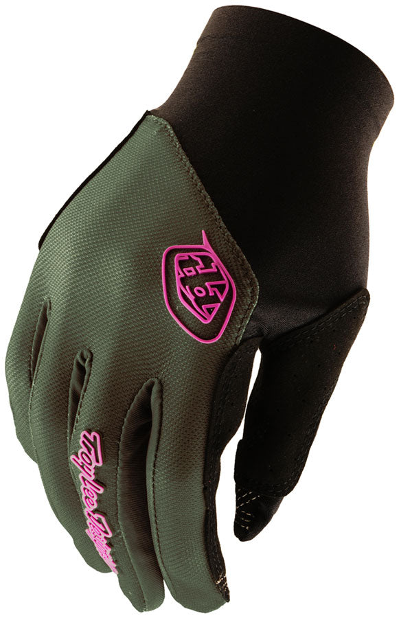 Troy Lee Designs Flowline Glove – Mono Olive, Medium