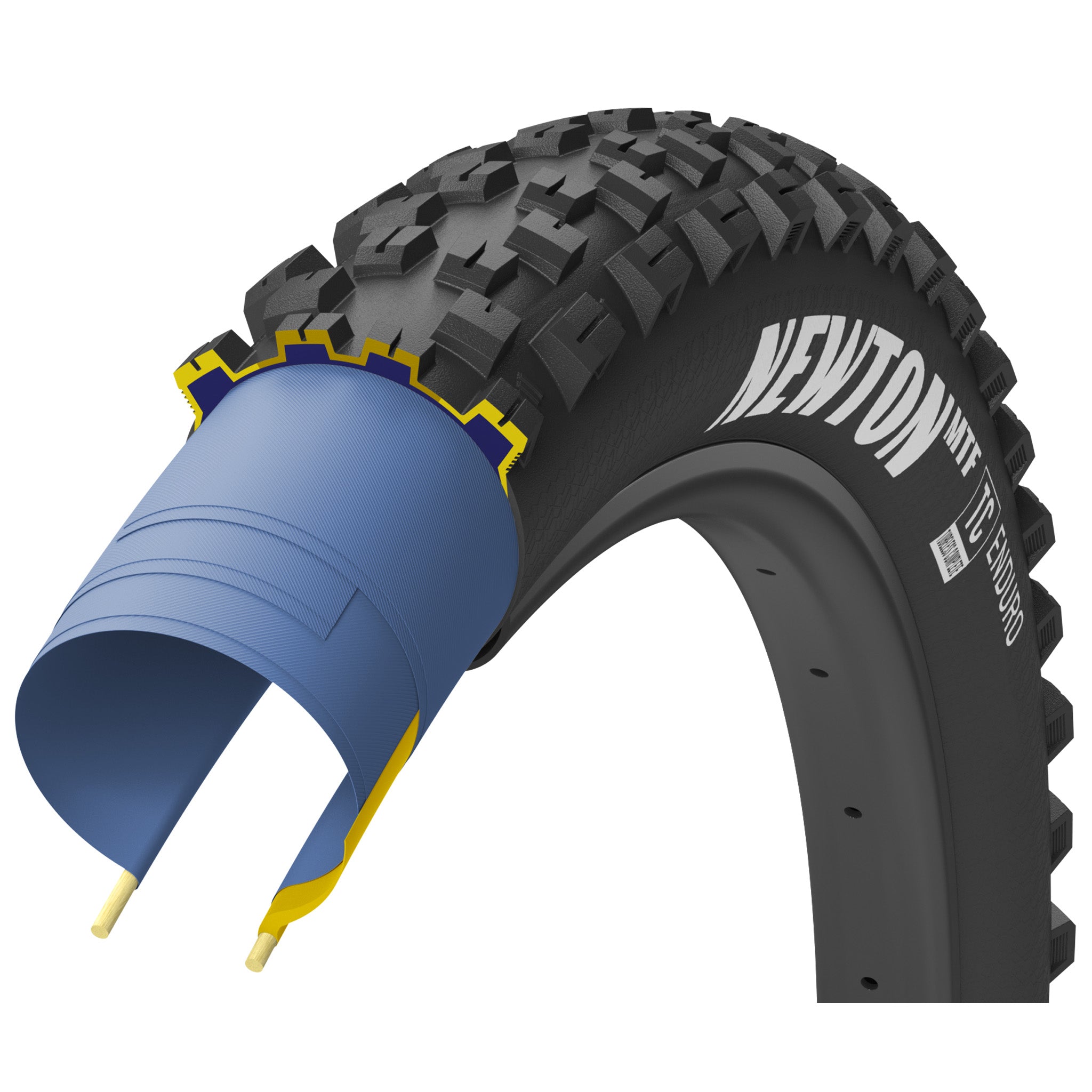 Goodyear Newton MTF Tire 29 x 2.5 Tubeless Folding Black Enduro Mountain Bike GR.015.64.622.V004.R