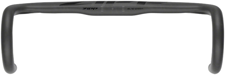 Zipp SL70 Ergo Drop Handlebars 31.8mm Carbon Fiber Road Bike Bars | Lightweight, Aero Design, External Cable Routing, Matte Black, Multiple Widths