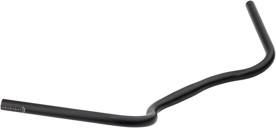 Surly Open Bar 2.0 Handlebar - 25.4mm Clamp, 714mm Width, 40mm Rise, Aluminum, Black