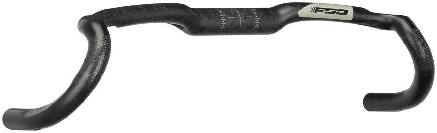 FSA K-Force AGX Drop Handlebar, 31.8mm Clamp Diameter, 420mm Width, Gravel Geometry, Loop Design – Carbon