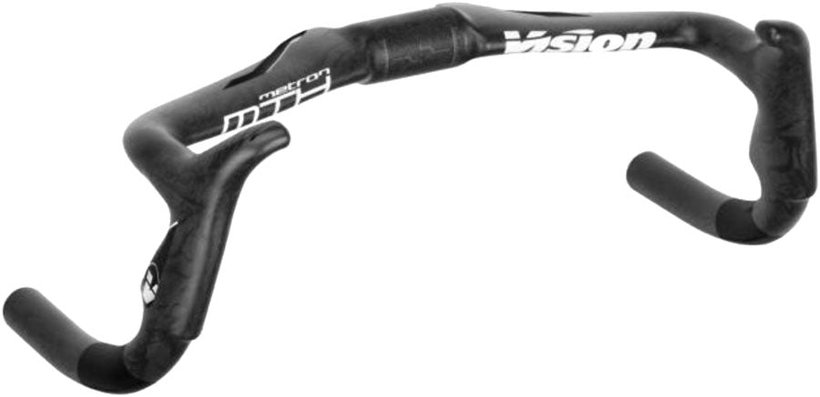 Vision Metron Track Handlebar, 31.8mm Clamp Diameter, 365mm Width, Track-Specific Geometry – Carbon