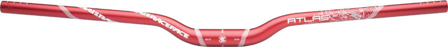 Race Face Atlas Riser Handlebar 31.8 x 785mm 1 1/4" Rise Red Butted Aluminum