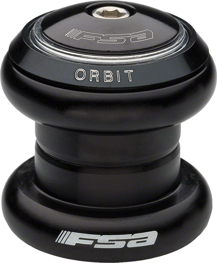FSA ORBIT DL 1-1/8 Threadless Headset Black 30mm Crown Race 28.6mm Threadless