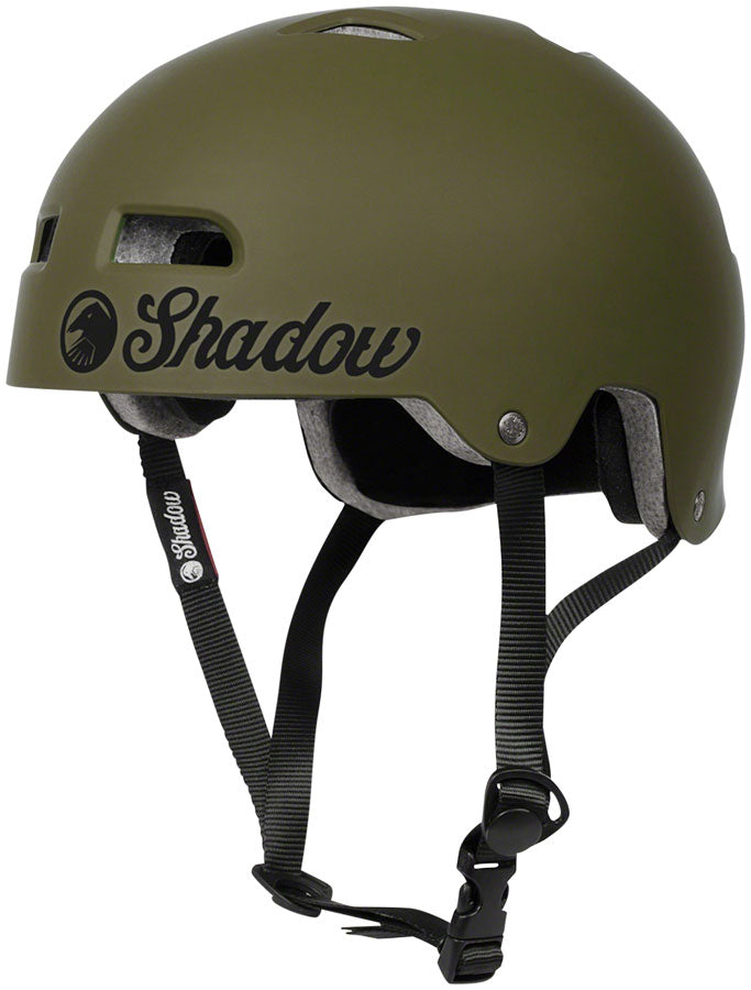BMX Helmet The Shadow Conspiracy Classic BMX ABS Shell Matte Army Green Small/Medium