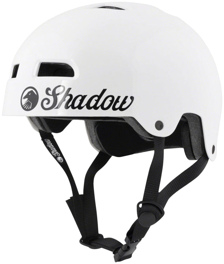 BMX Helmet The Shadow Conspiracy Classic BMX/Skate ABS Shell Gloss White, X-Small