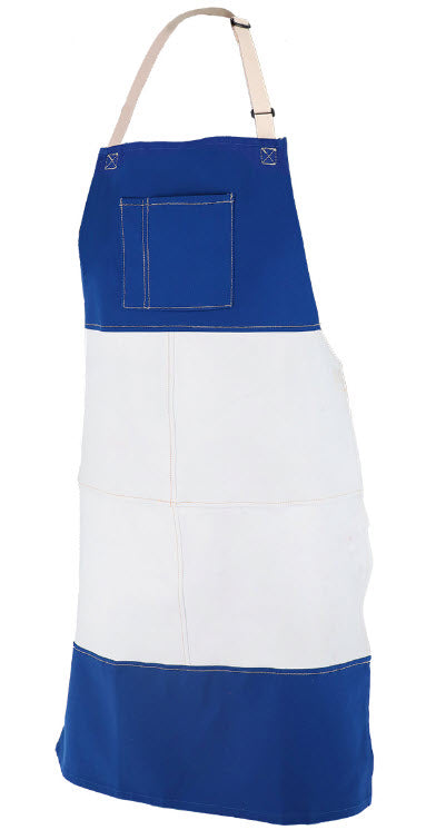 Black Stallion Grain Goatskin & FR Cotton Hybrid Bib Apron HG-36A