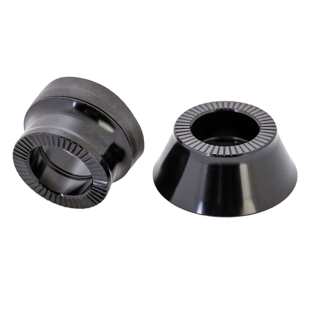 Halo DJD BushDrive Endcaps (No Bolts), Black