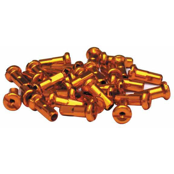 Halo 14g Alloy Nipples - 12mm Aluminum Bike Components, CNC Finish, Lightweight, Durable, Multi-Color Pack for Wheel & Spoke Enhancement