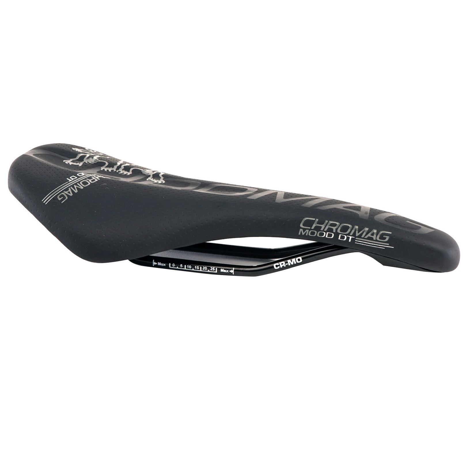 Bike Saddle Chromag Mood DT , CrMo Rails - Black/Gray