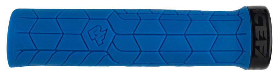 RaceFace Getta Grips - Blue, 33mm Low-Profile Grips Single Lock-On Clamp