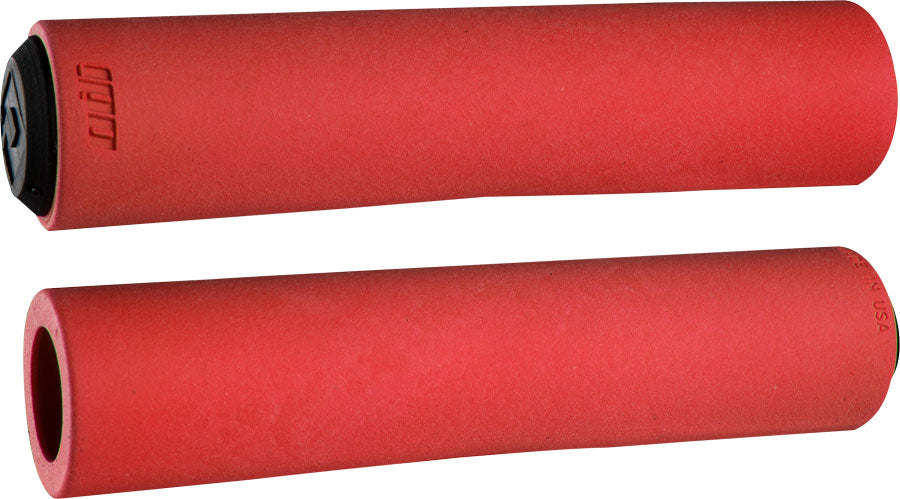 Odi F-1 Float Grips 130Mm Red Ergonomic Grip End Plugs Bike Bicycle