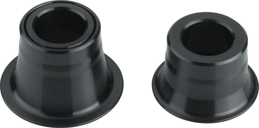 Zipp Disc Conversion Caps for Front Hub 100mm Thru Axle - Precision Alloy Components for Enhanced Wheel Compatibility