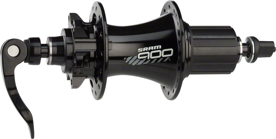 SRAM 900 Rear Hub - QR x 135mm/12 x 142mm, 6-Bolt, HG 11 Road, Black, 24H