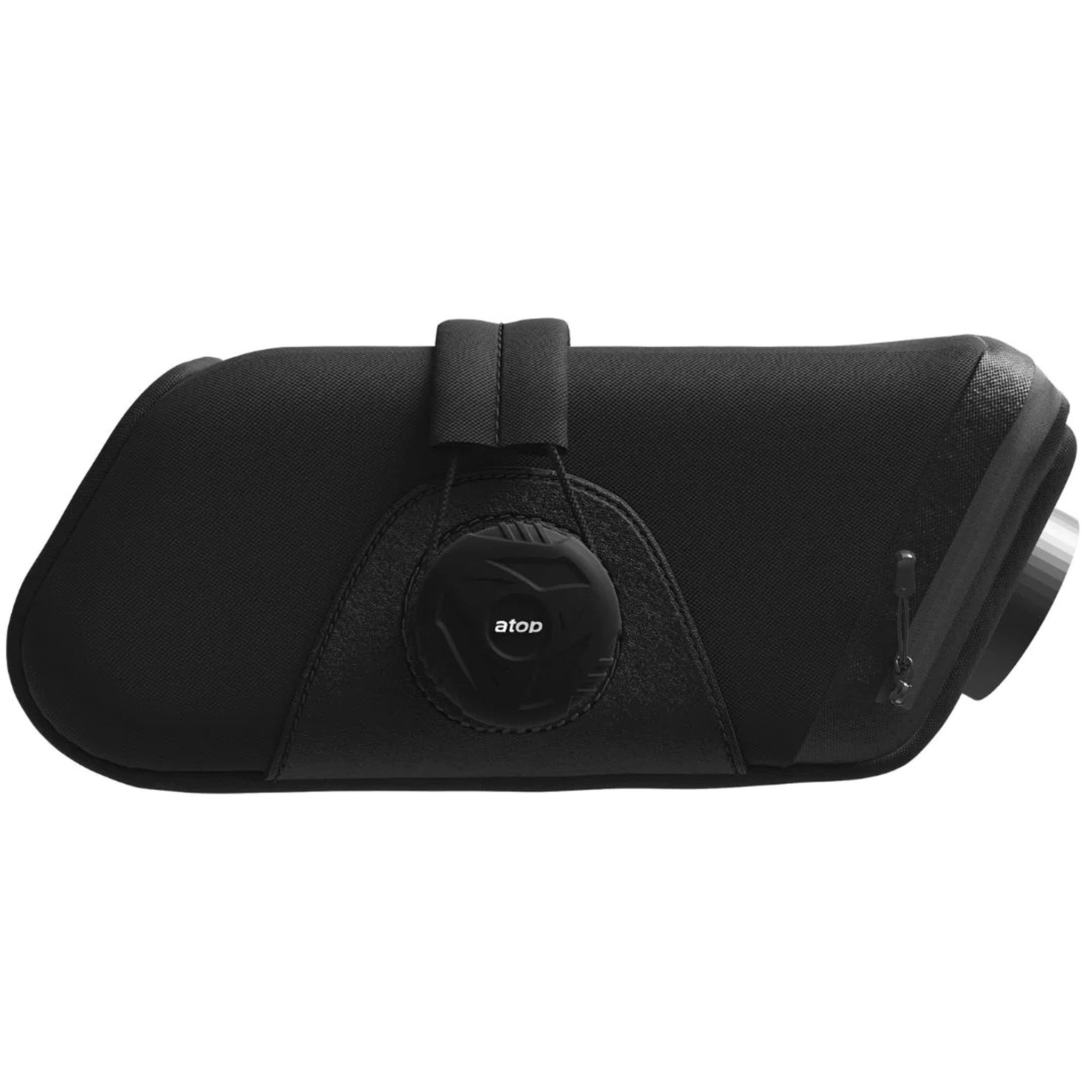 KOM Cycling Garmin Saddle Bag with Varia Mount – Durable Bike Storage, Secure Tools, LED Compatibility, Weather-Resistant Materials, Fits Standard & Small Frames