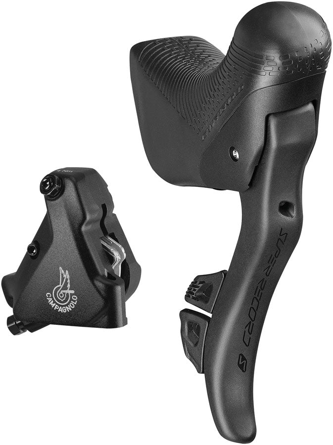 Campagnolo Super Record S Ergopower Wireless Control Lever and Brake Caliper - Right/Rear, 12-Speed, 140mm Hydraulic