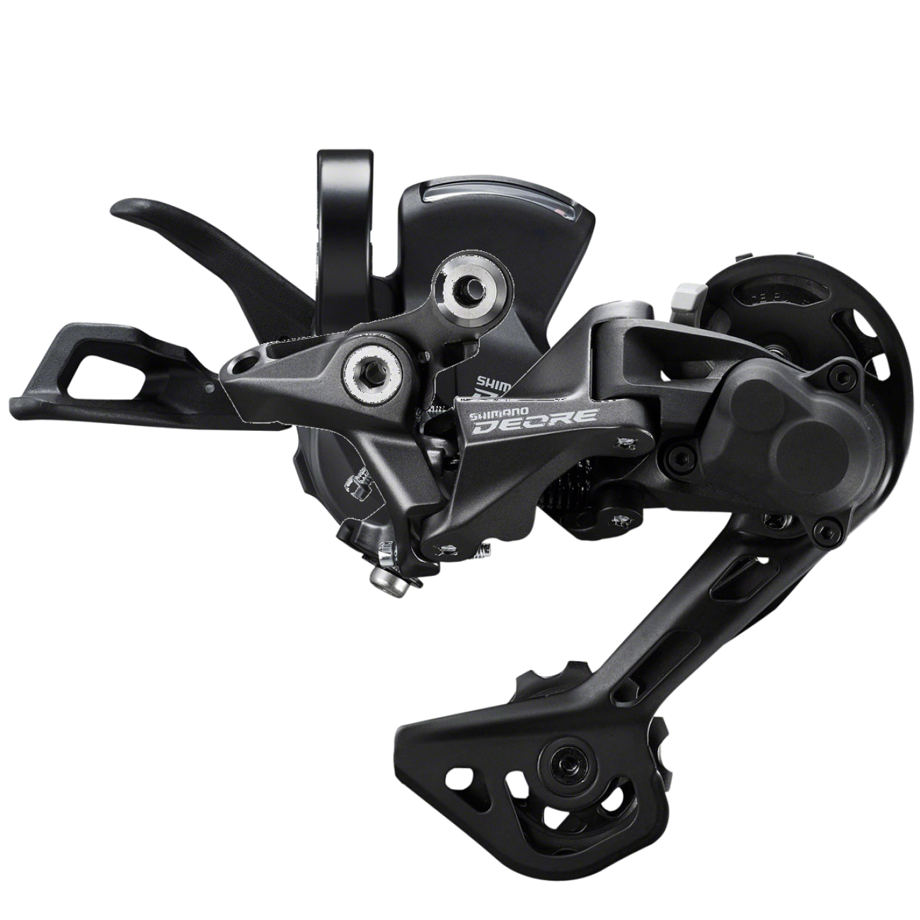 Shimano Deore 10-Speed MTB Shift Lever & Rear Derailleur Bundle Responsive Trigger & Shadow RD+ Technology