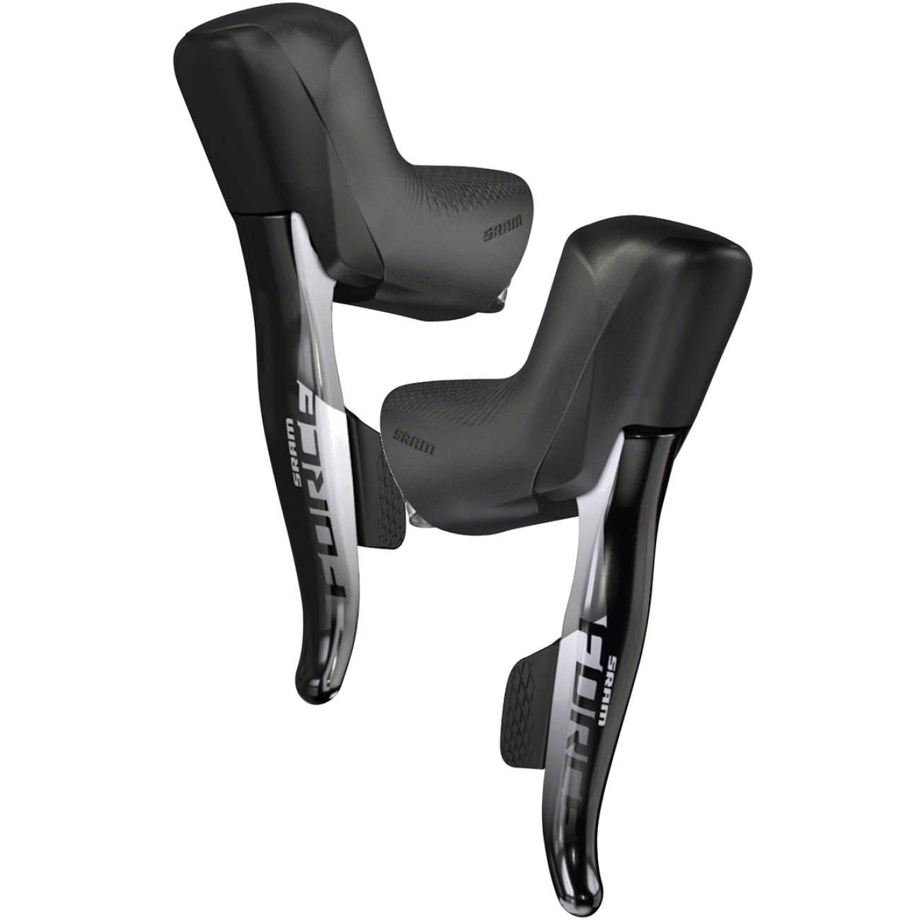 SRAM Force eTap AXS Hydraulic Brake & Shift Levers Bundle - Left/Front & Right/Rear, Black, Lightweight, Precision Engineering