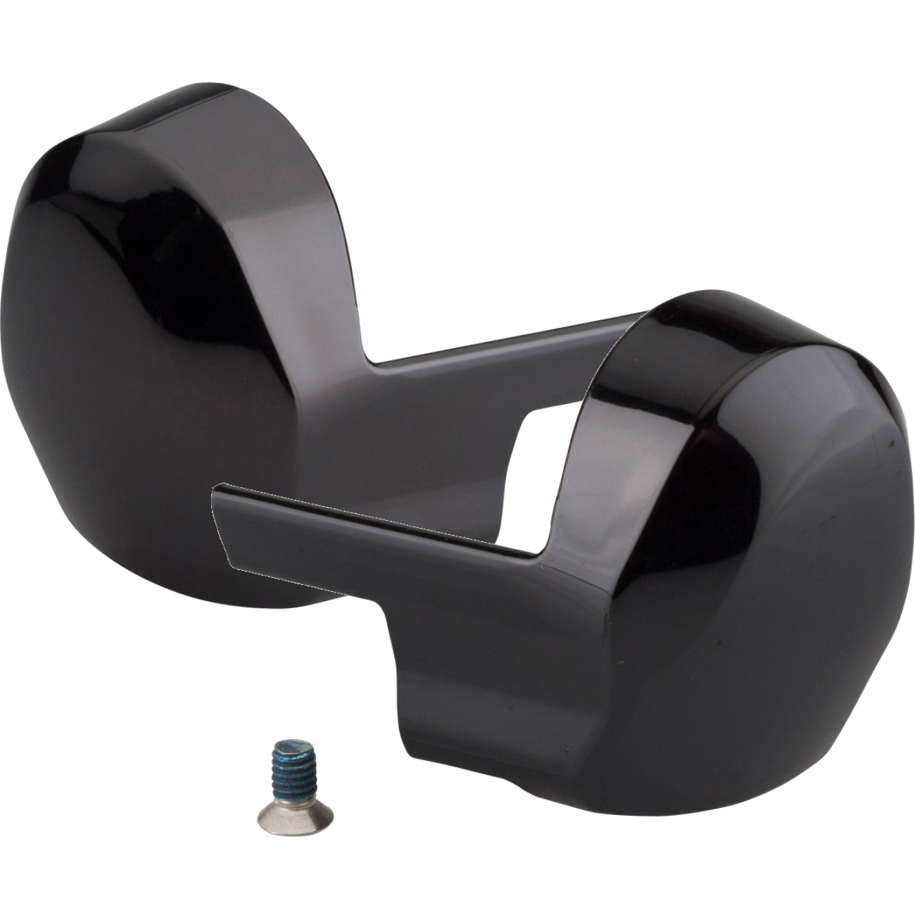 Shimano Dura-Ace ST-R9100 Left & Right STI Lever Name Plates with Fixing Screws | High-Performance Road Bike Shifter Components