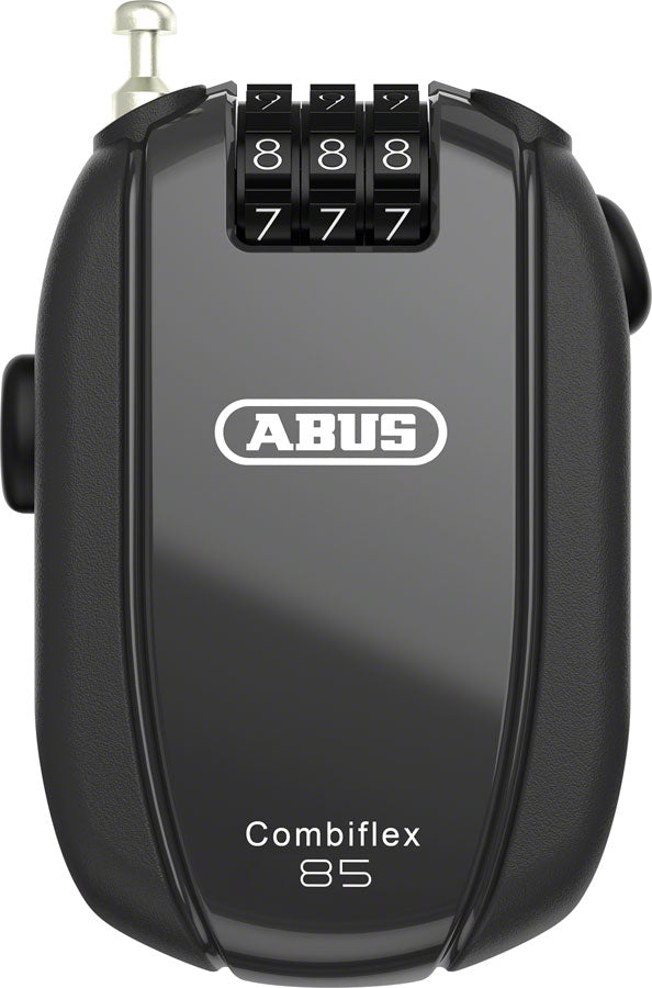 Abus Combiflex Break Retractable Combo Lock - 85cm, Black