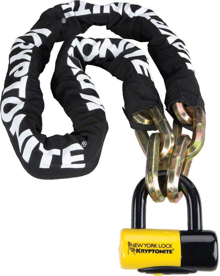 Kryptonite New York Fahgettaboudit Chain 1415 and Disc Lock Keyed 14mm x 150cm