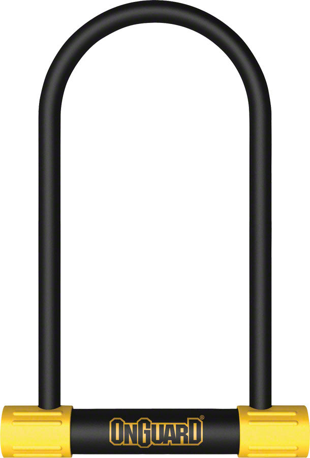 OnGuard BullDog Series U-Lock 4.5 x 11" Black/Yellow Includes bracket