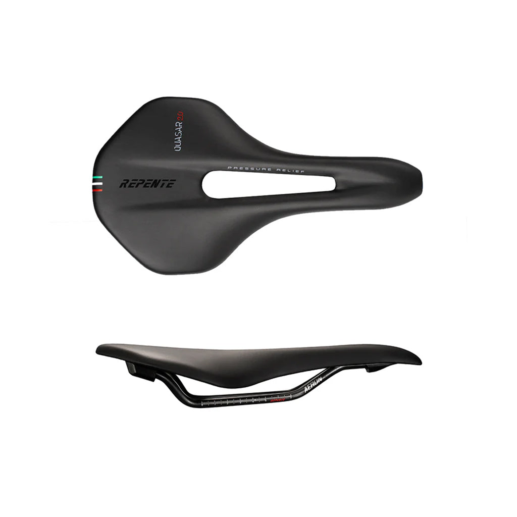 Bike Saddle Leonardi Quasar 2.0 Aeron , Black
