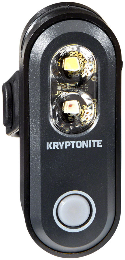 Kryptonite Dual-Mode USB Rechargeable Bike Lights – High-Visibility Headlight & Taillight Set with 6 Modes for Night Riding & Commuting