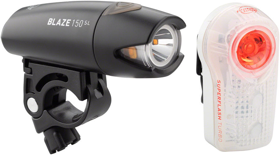 Planet Bike Blaze 150SL/Superflash Turbo Headlight/Taillight Set