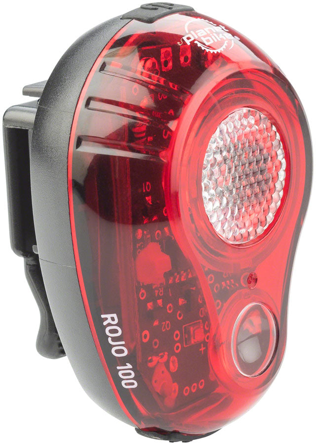 Planet Bike Rojo 100 Taillight - USB Rechargeable, Red
