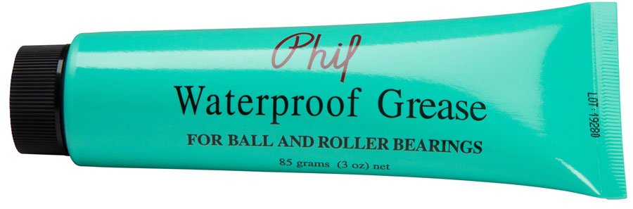 Phil Wood Waterproof Grease 3oz Tube for Bearings – Durable, Waterproof Lubricant for Bike Bearings and Roller Bearings