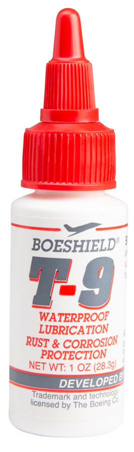 Boeshield T9 Bike Chain Lube - 1 fl oz Drip Parrafin Wax Formula Rust Inhibitor