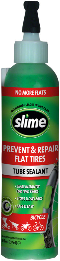 Slime Sealant 8oz Tire sealant Seals punctures up to 1/8" Stops Slow Leaks